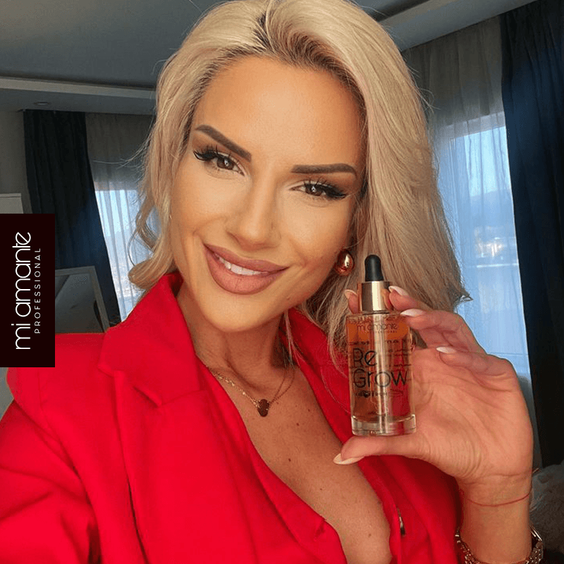 2 X Серум за растеж на косата Mi Amante ReGrow - Mi Amante Professional