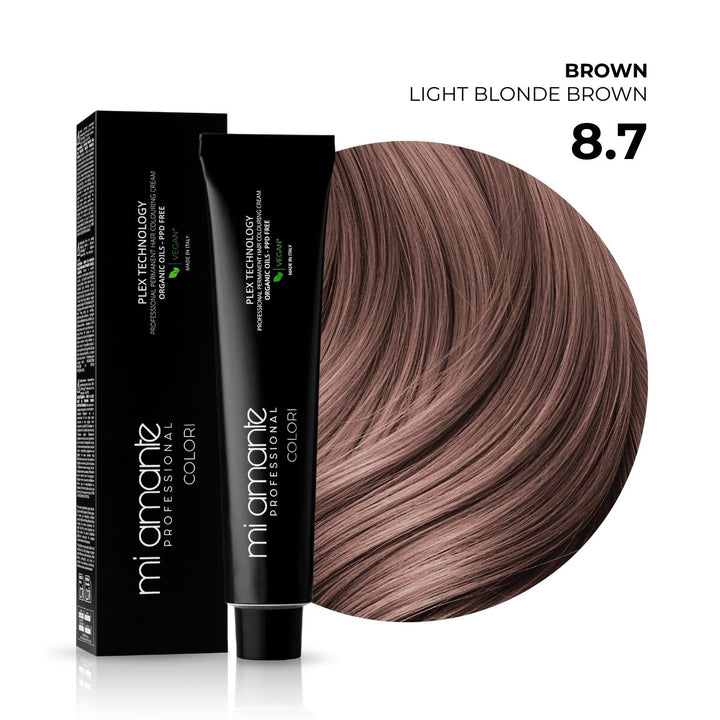 8.7 Svetlá blond s hnedým tónom