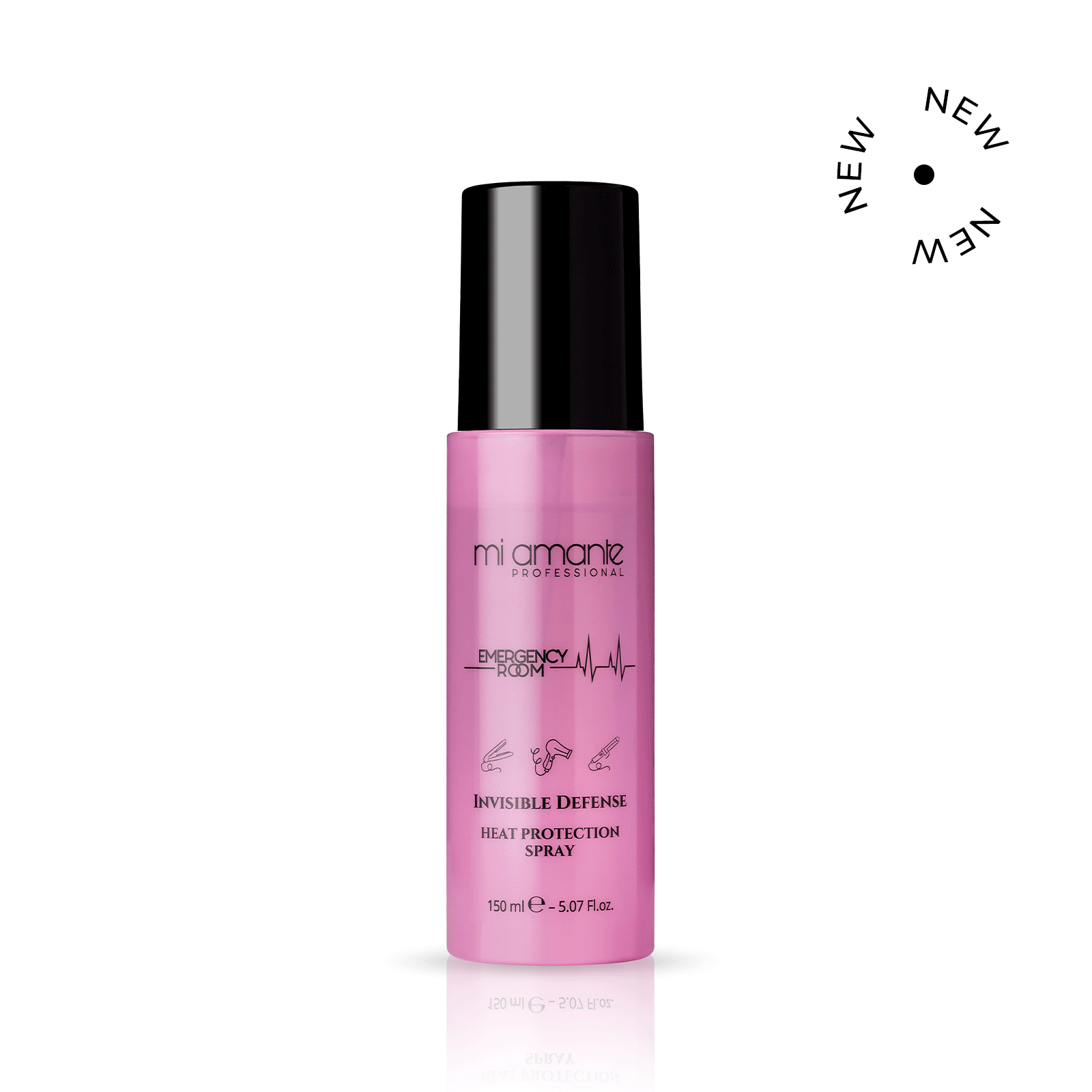 Tepelne ochranný sprej na vlasy Mi Amante Invisible Defense 150 ml.
