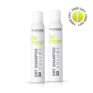 2 ks + 1 ZADARMO 🎁 Suchý šampón Mi Amante ReFresh Dry Shampoo